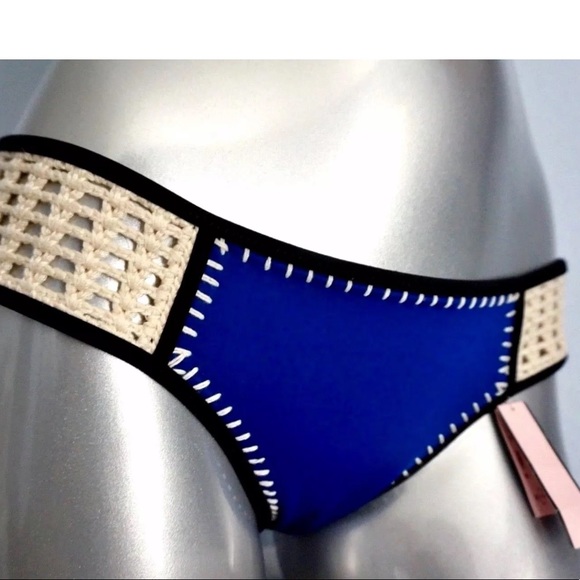 Victorias Secret Crochet Hipster Swim Bottoms L - Picture 6 of 7